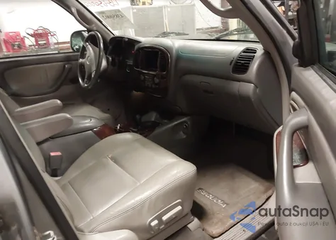 2001 Toyota Sequoia Limited V8 z USA, uszkodzony, nr VIN 5TDBT48A81S055699